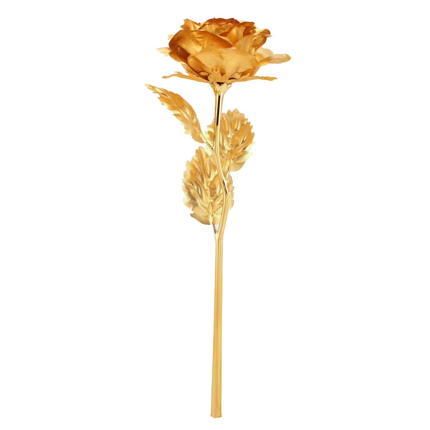 0606 Luxury Decorative Gold Plated Artificial Golden Rose with Premium Box 0606 Luxury Decorative Gold Plated Artificial Golden Rose with Premium Box